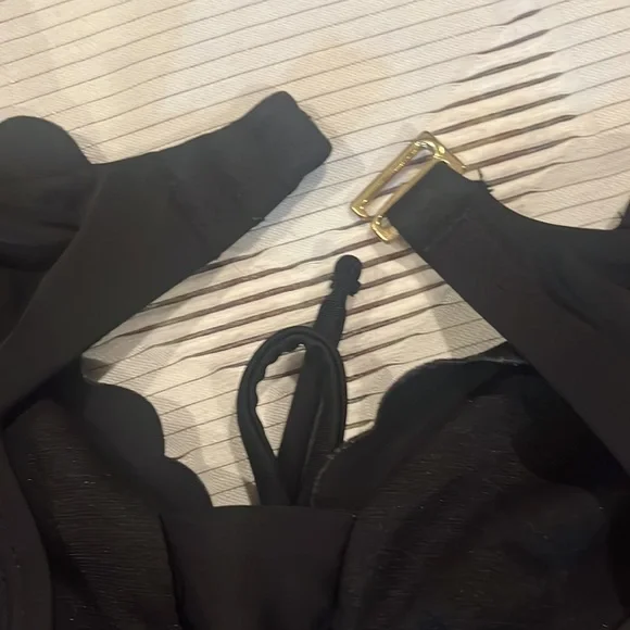 Womens Classy Sexy Black Kona Sol One-Piece Swim Suit sz Small - Picture 5 of 6